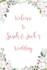 Pale Rose 101 Welcome Board - 90cm x 60cm